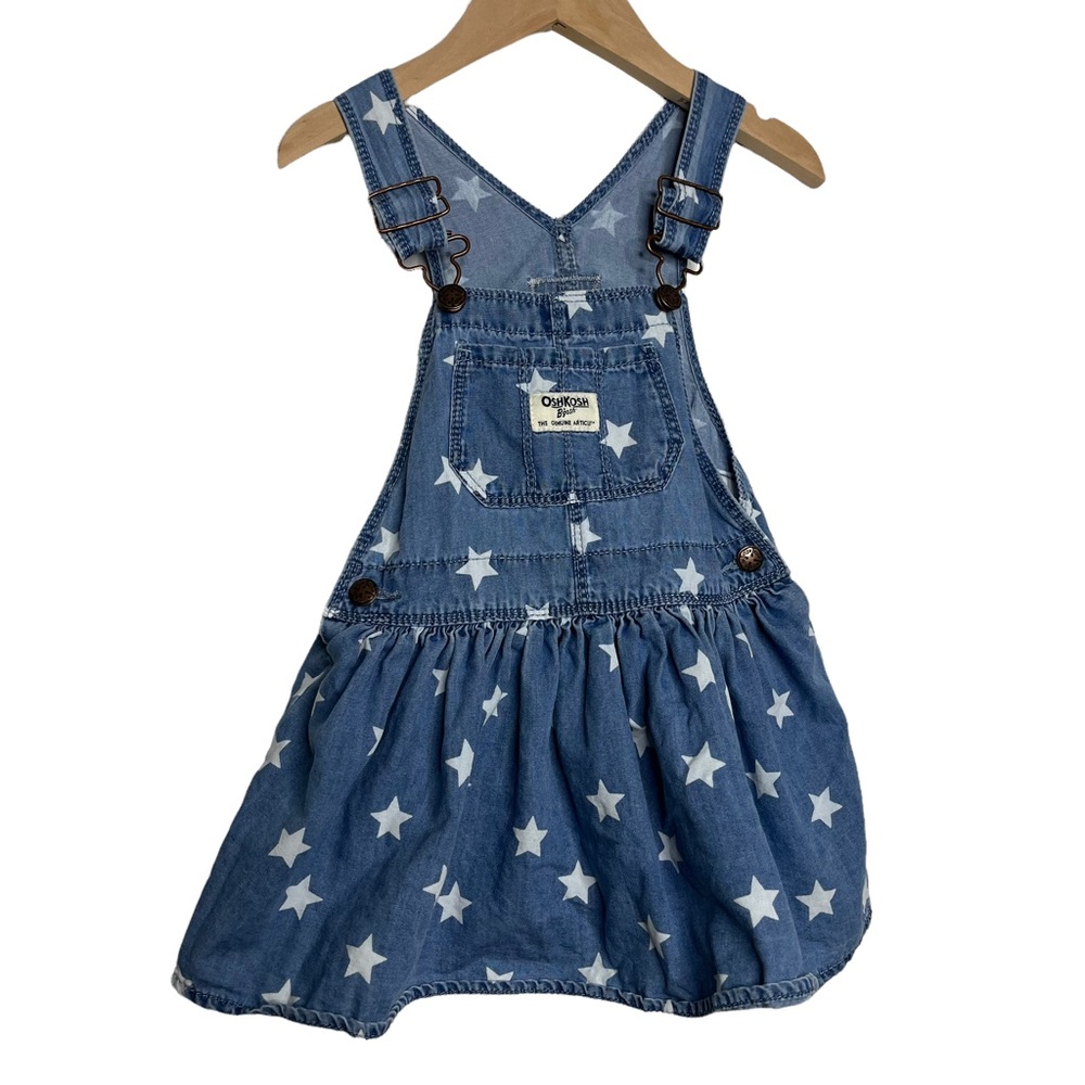 OshKosh B'gosh Blue Star Print Kids Casual Dress
